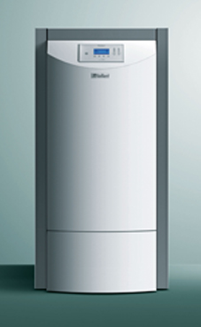 VAILLANT RENERVIT VKP 302-3 caldera de pie de pellets de 6-30 KW, solo calefacción, encendido automático, para sistema de carga mediante aspiración con depósito intermedio de 150 litros