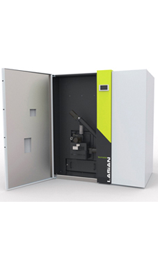 LASIAN BIOMASTER 34 grupo térmico de 34 Kw. para pellet de encendido automático, con tolva de 325 litros con sinfin adosada a cuerpo de caldera y kit de cenizas, display con pantalla táctil, incluye bomba, vaso de expansión, válvula de seguridad, purgador