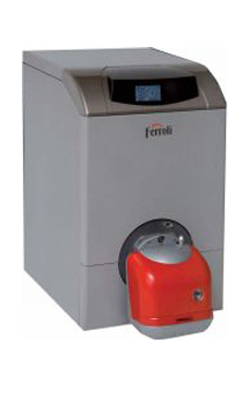 FERROLI ATLAS N 87 L de pie de 87 Kw  de baja temperatura presurizada quemador de dos etapas solo calefacción