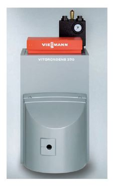 VIESSMANN VITORONDENS 200-T BR2A 53,7 de pie de 50-53,7 Kw solo calefacción con regulación vitotronic 200 KO2B quemador vitoflame 300 presurizado (para estanco coaxial consultar)