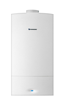 JUNKERS CERAPUR CONFORT ZWBC 30-2C con microacumulación, sistema quickTap, con programador DT20, de 30KW con placa de conexiones y ventosa