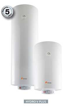 DOMUSA HYDRO 150 V PLUS de 150 litros para instalación vertical acumulador esmaltado con anodo de magnesio de grandes dimensiones, resistencia envainada.5 años de garantía.